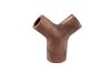 Oil drain Y shape for centre CASTING