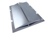 Baffle for middle of sump