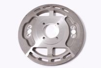 Brake backplate in aluminium 10 inch dia