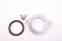 Rear seal housing with groove and lip seal - aluminium block 75mm