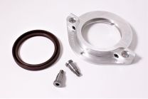 Rear seal housing with flat and lip seal - iron block 75mm