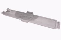 Water plate for side of block with outlet. Water plate for side of block with outlet CASTING